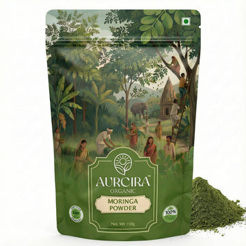 Moringa Powder – 100% Moringa Oleifera Leaf Powder for Smoothies, Juices & Daily Nutrition