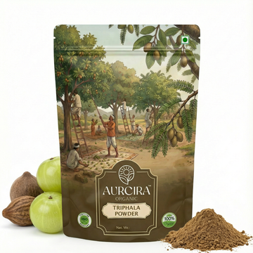 Triphala Powder – Traditional Ayurvedic Herbal Blend for Daily Wellness